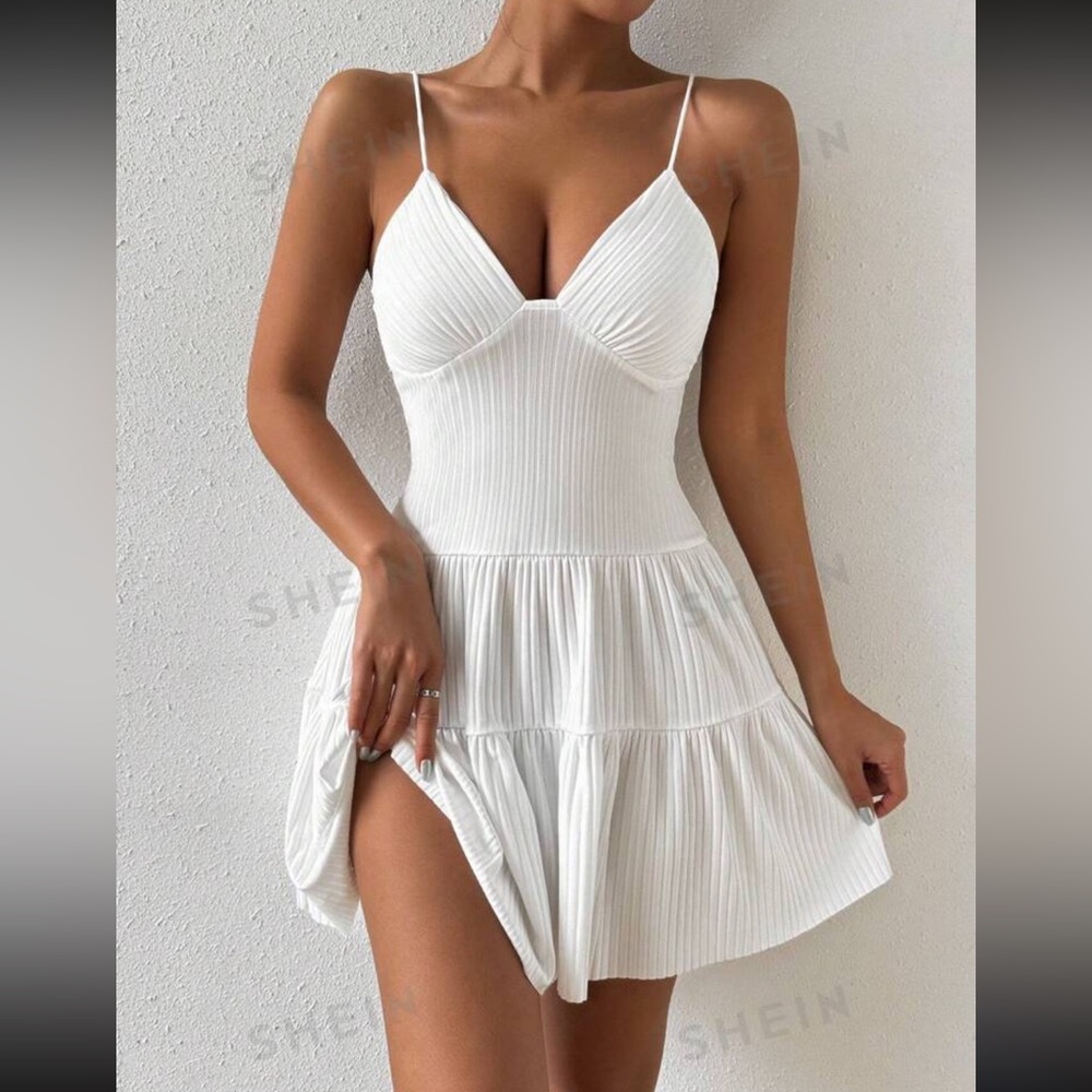Cute white flowy dress